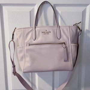 *New* Kate Spade Chelsea Nylon Medium Satchel (Lilac Moonlight)